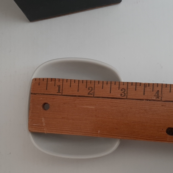 Fiddle Fern Porcelain Rounded Square Bowel Mini Tasters - Picture 7 of 11